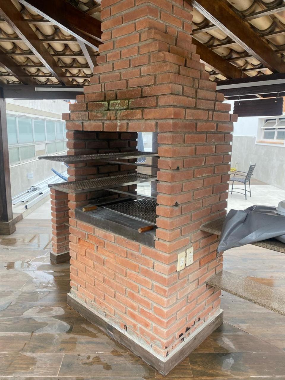 Cobertura Guaruja Apto Com Jacuzzi E Churrasqueira ภายนอก รูปภาพ